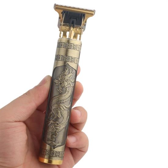 Vintage Manual Electric Shaver with 4 Heads, USB Rechargeable (5563) #2