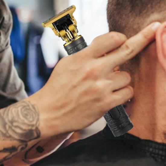 Vintage Manual Electric Shaver with 4 Heads, USB Rechargeable (5563) #3