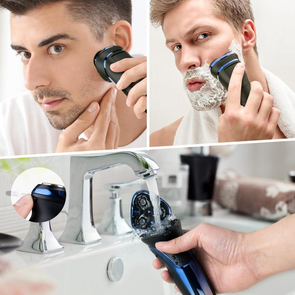 Beard Trimmer IPX7 Waterproof Shaver (5563) #3