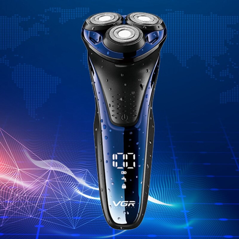 Beard Trimmer IPX7 Waterproof Shaver (5563) #4