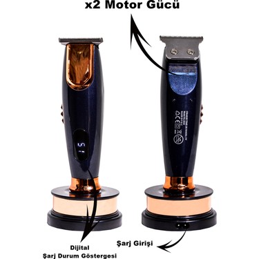 Digital Display Professional Hair Clipper (5563) #3