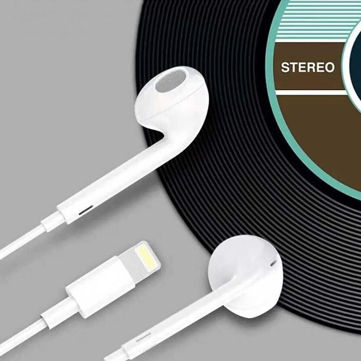 İphone Ucu Çıkışlı Pop Up Kulakiçi Yumuşak Kontrol Tuşlu Kulaklık (5563) #5