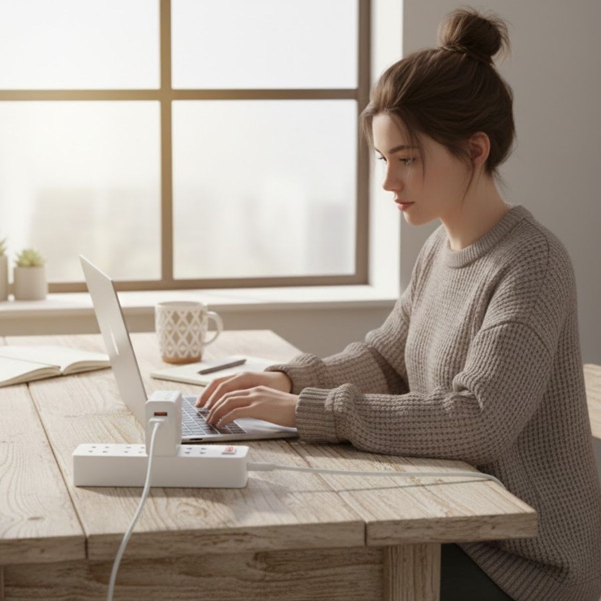 33W Hızlı Şarj Adaptörü – Type-C Kablolu, USB Çıkışlı, Akıllı Şarj Destekli Duvar Tipi Şarj Cihazı (5563) #4