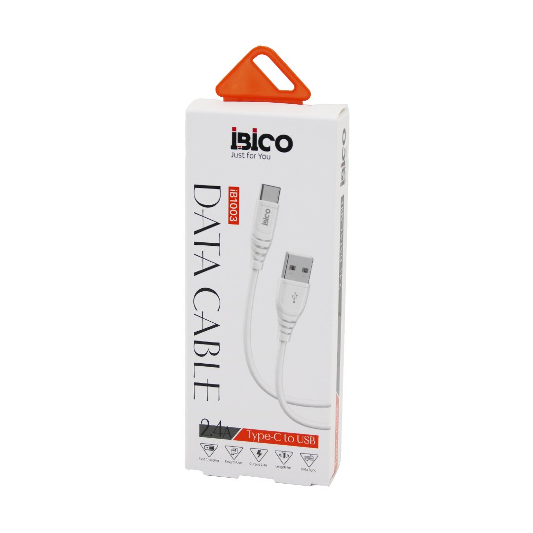 TYPE-C - USB  CEP TELEFON - DATA ŞARJ KABLOSU  2.4A - 1MT (5563)