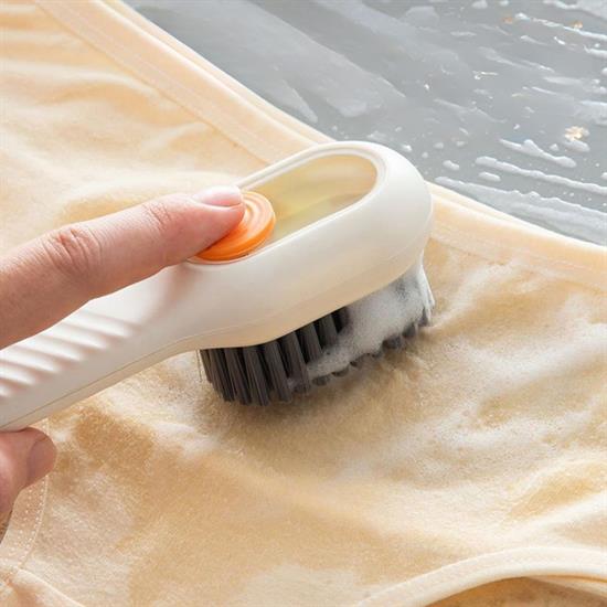 Çok Amaçlı Deterjan Hazneli Pratik Ayakkabı, Bot Temizleme Yıkama Fırçası (5563) #3