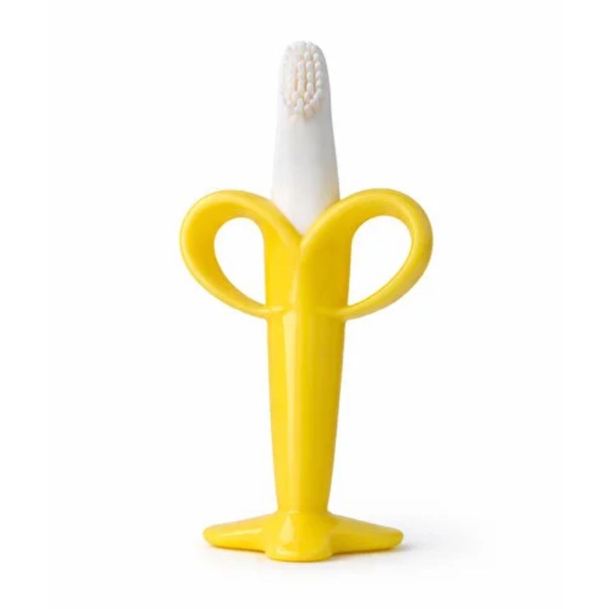 Muz Şekilli Diş Kaşıma Aparatı – Bebekler İçin Silikon Diş K