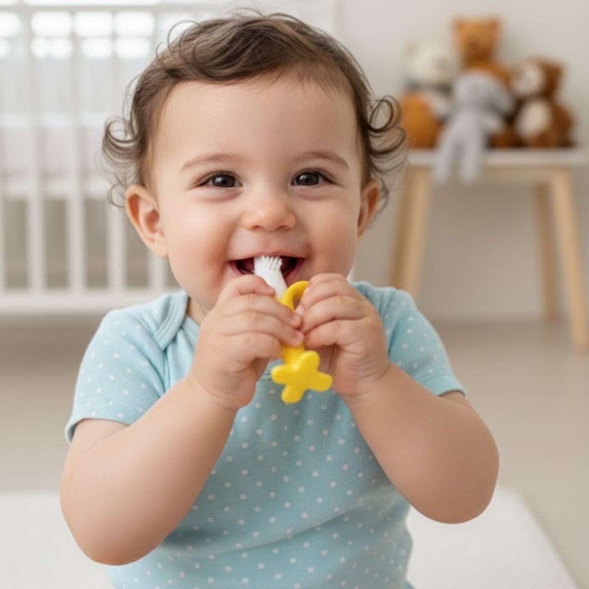 Muz Şekilli Diş Kaşıma Aparatı – Bebekler İçin Silikon Diş Kaşıyıcı, Diş Çıkarma Oyuncağı (5563) #3