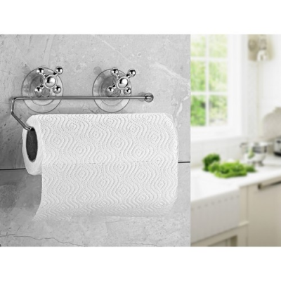 ÇİFT VANTUZ ASKILI KÖŞELİ AÇIK - METAL KAĞIT HAVLULUK (5563)