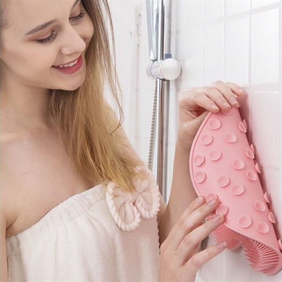 Multi-Purpose Flexible Soft Plastic Shower Mat for Hands, Feet & Body (5563) #5