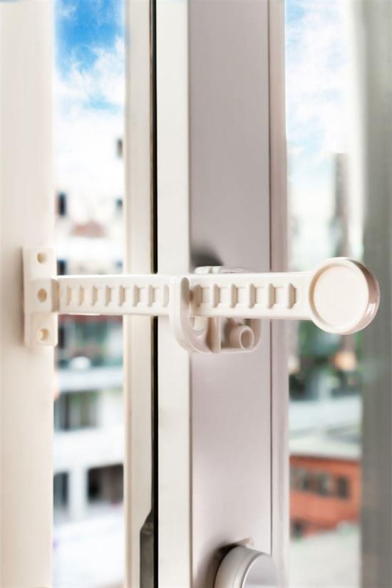 Bebek Çocuk Evcil Hayvan Güvenlik Ayarlanabilir Koruyucu Pencere Havalandırma Kilidi (5563) #5