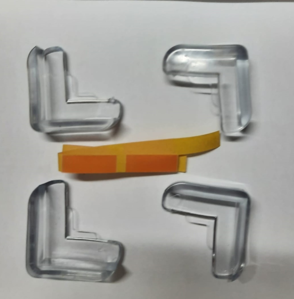 4er Set Silikon Tischeckenschutz - Kindersicherungsgerät (5563) #3