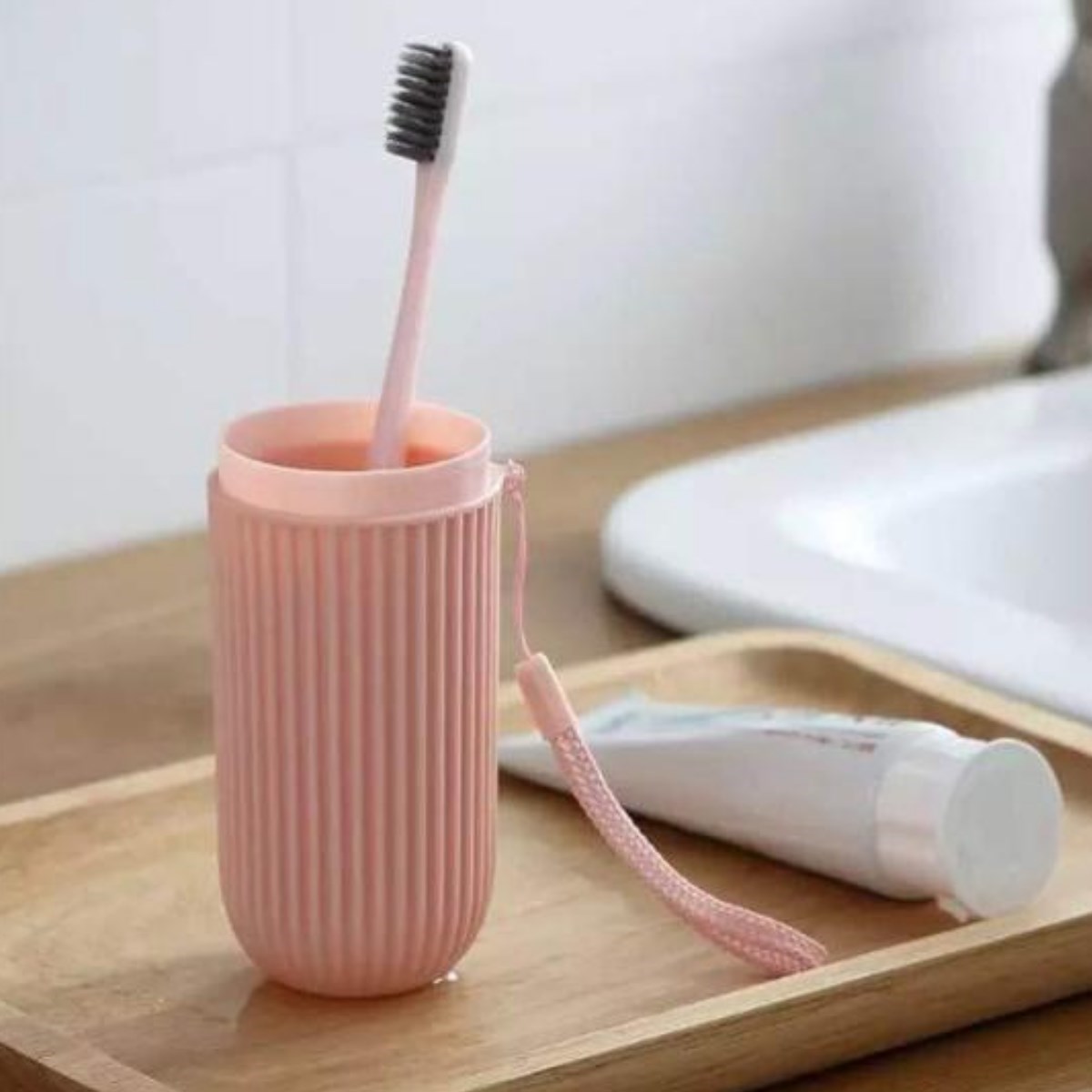 Travel Plastic Storage Container for Toothbrush, Glasses, Pens (5563) #5