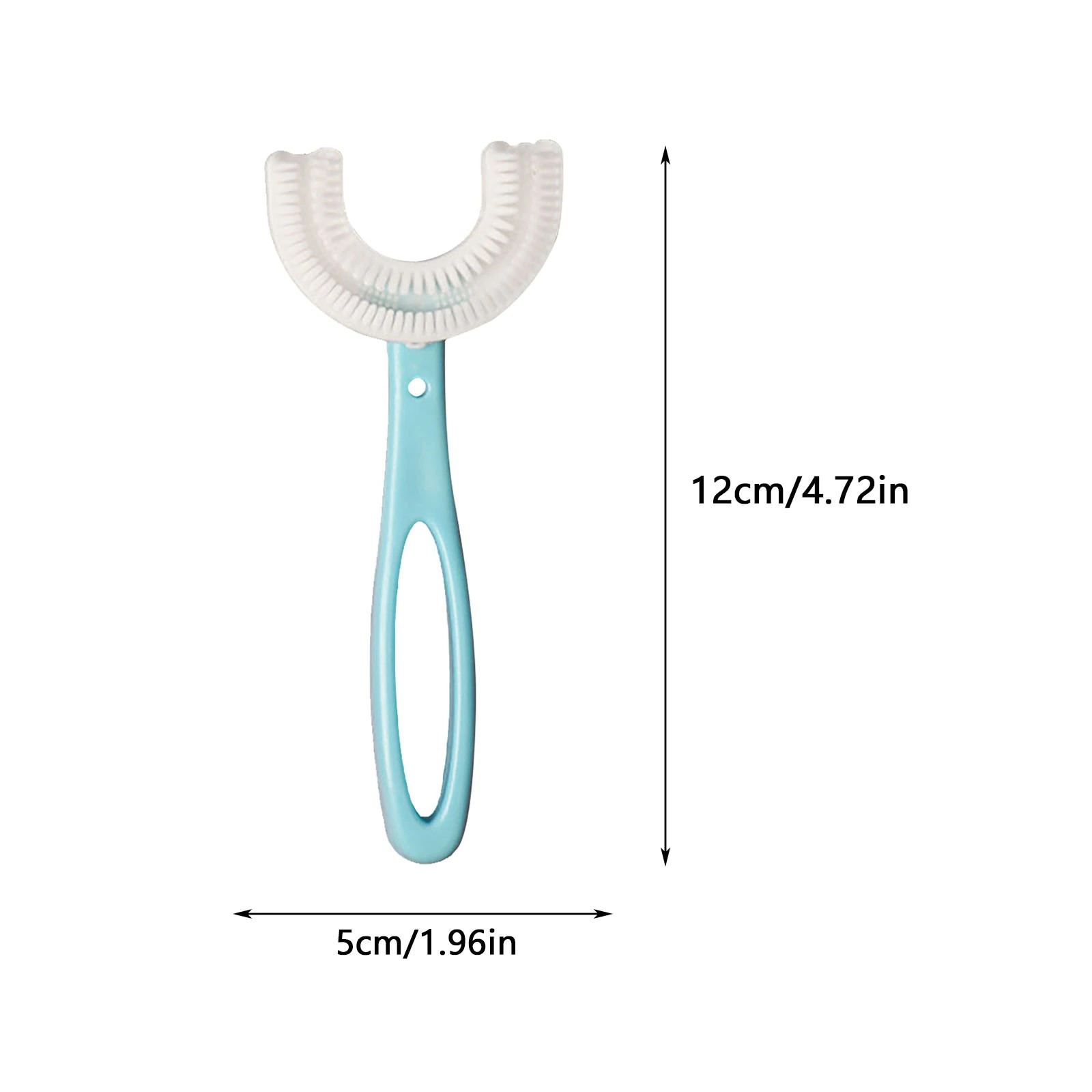 Silicone Kids Toothbrush Tartar Cleaner (2-12 Years) (5563) #2