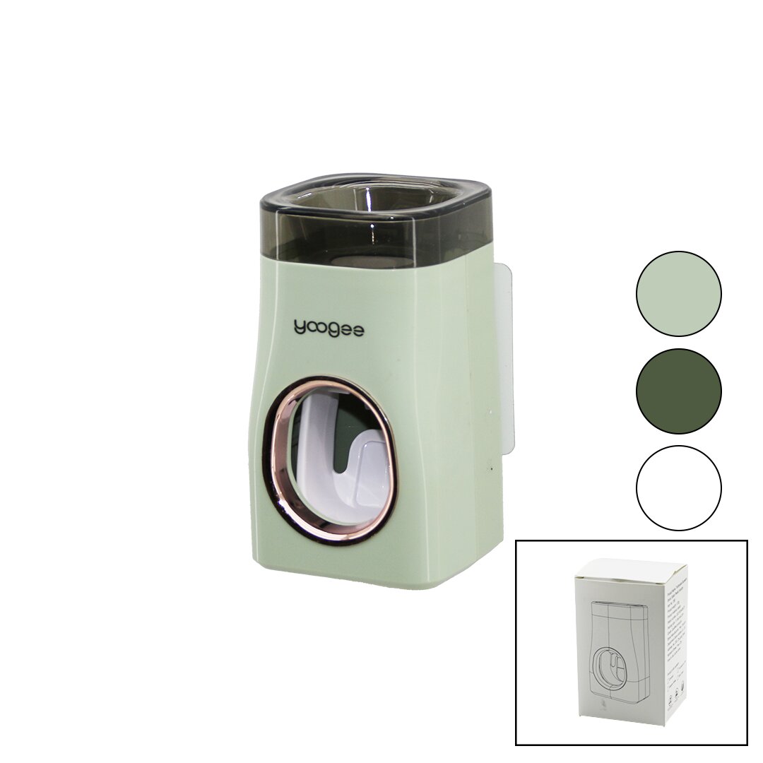 Automatic Toothpaste Dispenser with Brush Holder (5563)