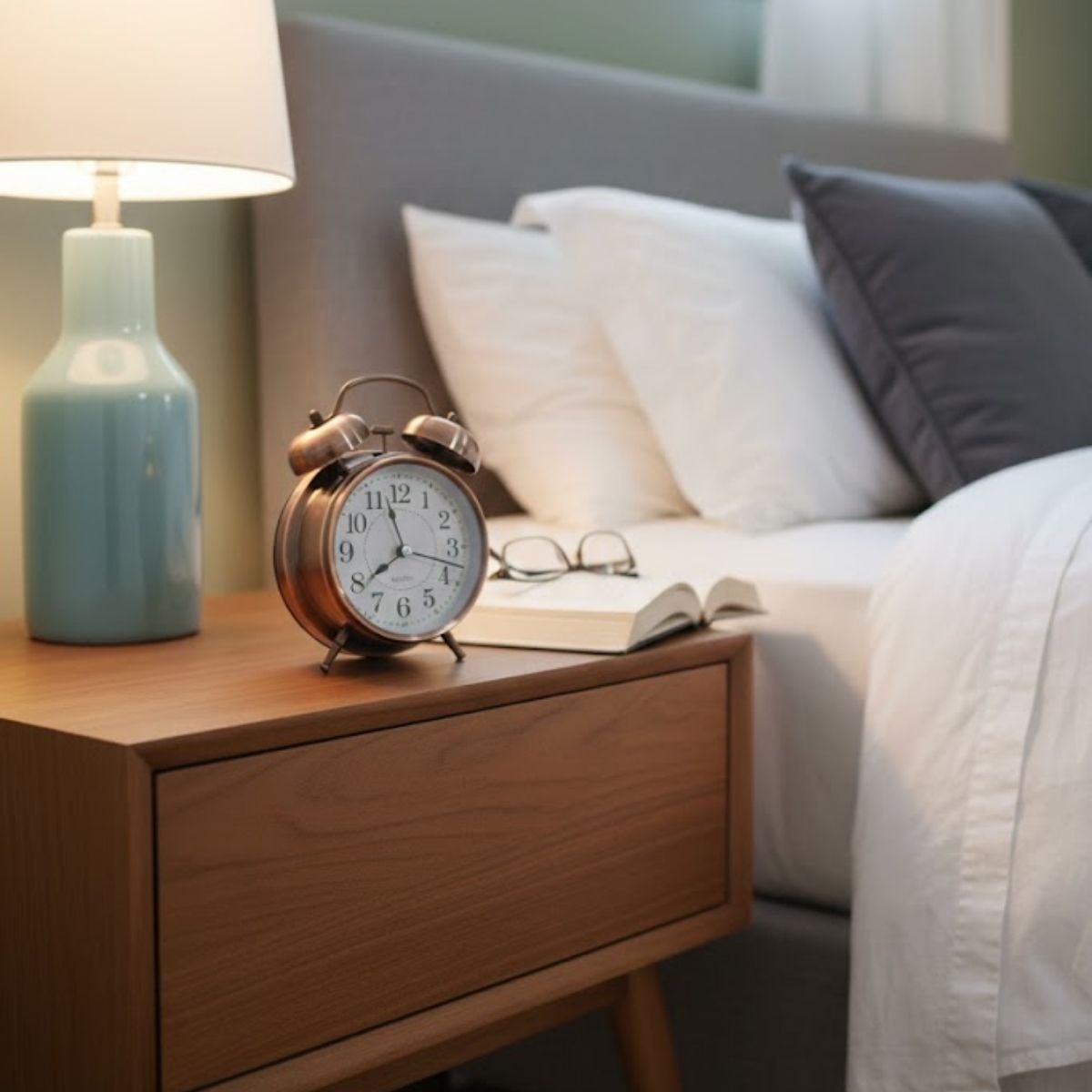 Vintage Alarm Clock – Retro Design, Silent Mechanism, Loud Alarm #4