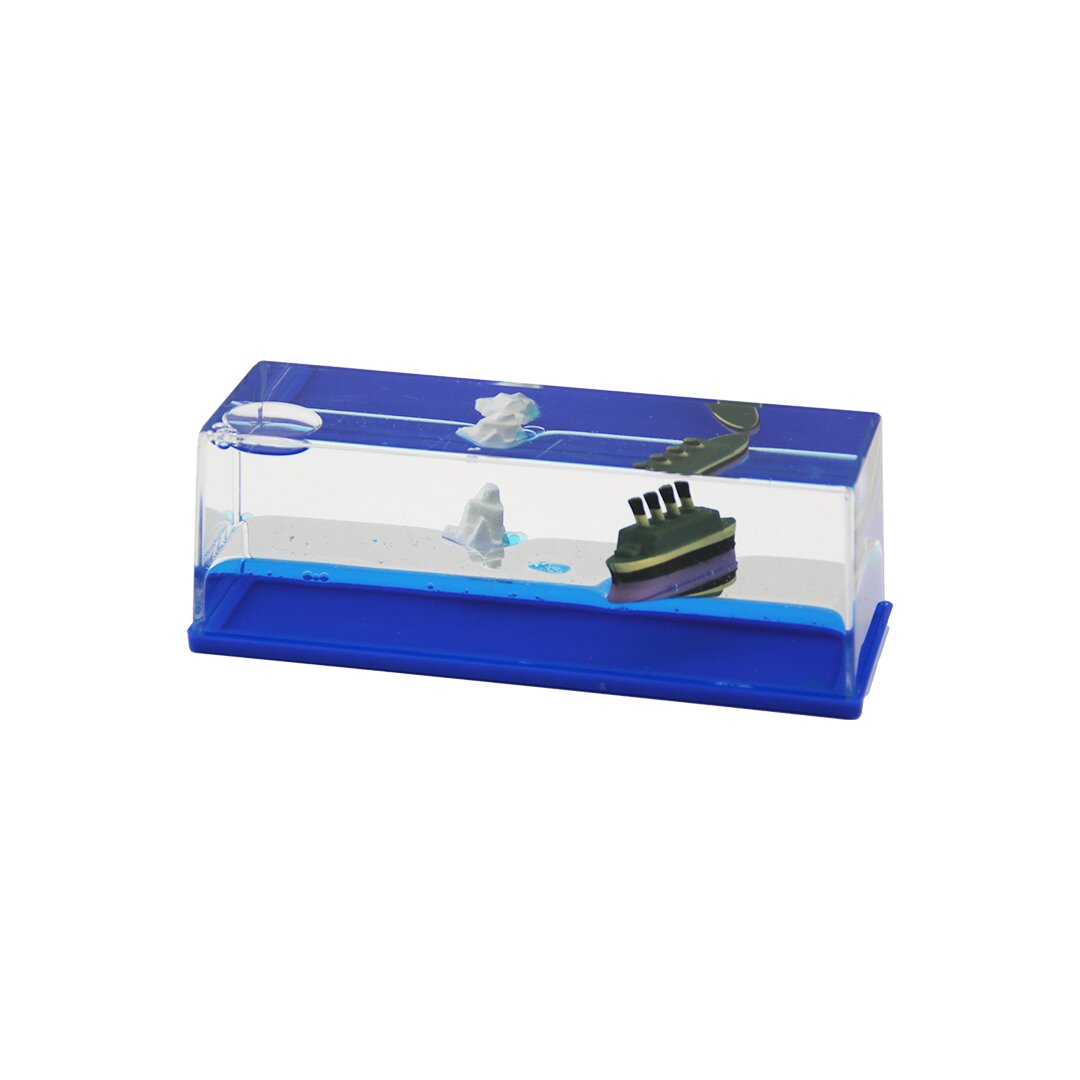 Blue Water Ship - Ada D.Gen Mica Floating Non-Sinking Decora