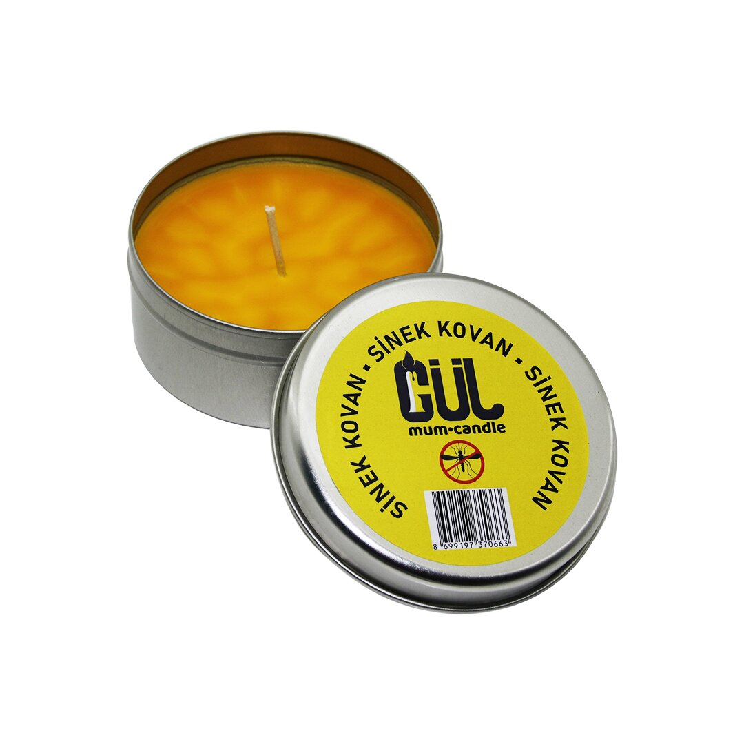 MUM CANDLE Bee Hive Candle Tin Box (5563)