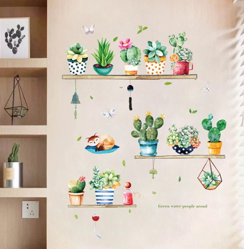 Shelf Design Mixed Pattern Adhesive Sticker Set (5563) #5