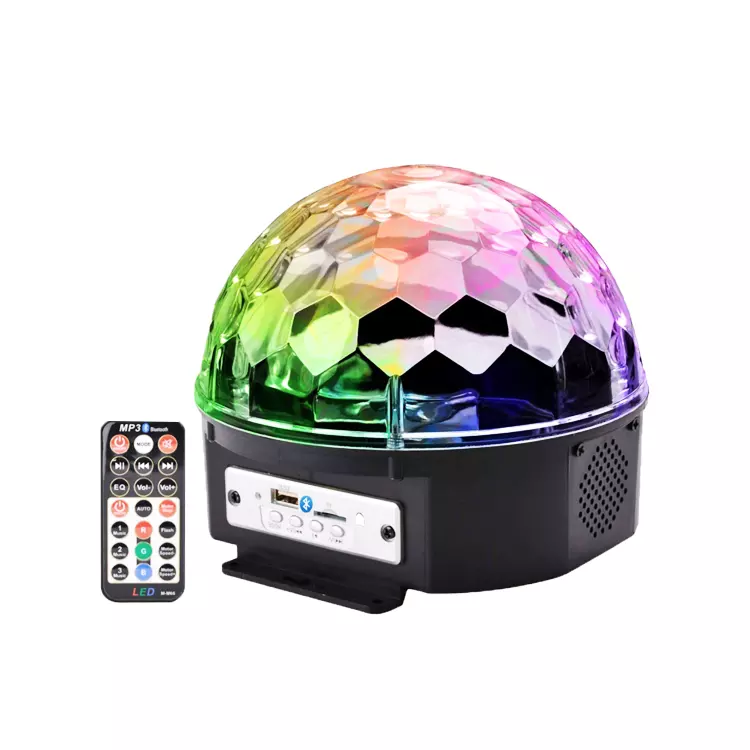 Disko Topu Bluetooth Kumandalı Led Kristal (5563) #4