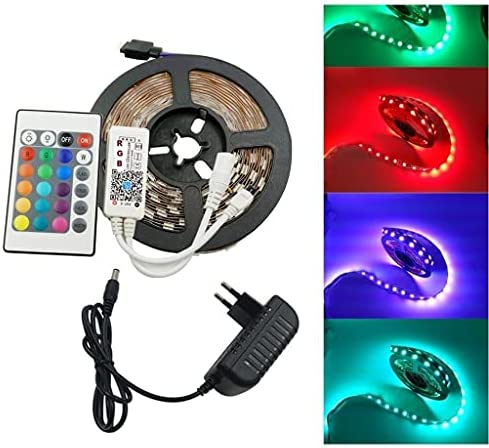 Şerit Led 5 Metre Kumandalı Animasyonlu RGB (5563) #4