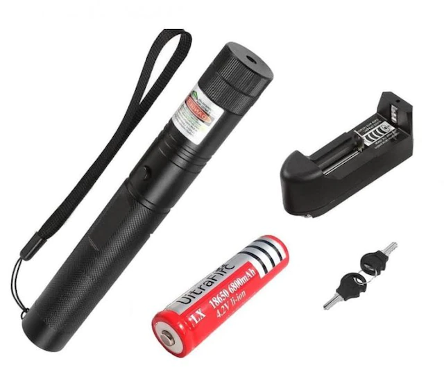 Aufladbar Grüner Laser Pointer 15 km 1000 mW (5563) #5