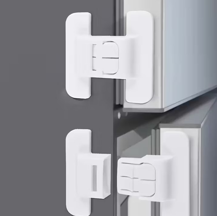 4 Adet Buzdolabı, Çekmece ve Dolap Kapağı Çocuk Kilidi (5563) #3