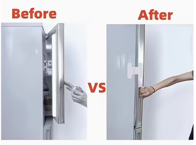 4 Adet Buzdolabı, Çekmece ve Dolap Kapağı Çocuk Kilidi (5563) #4