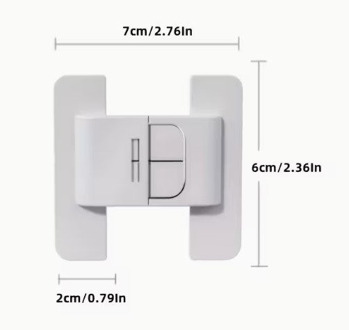 4 Adet Buzdolabı, Çekmece ve Dolap Kapağı Çocuk Kilidi (5563) #5