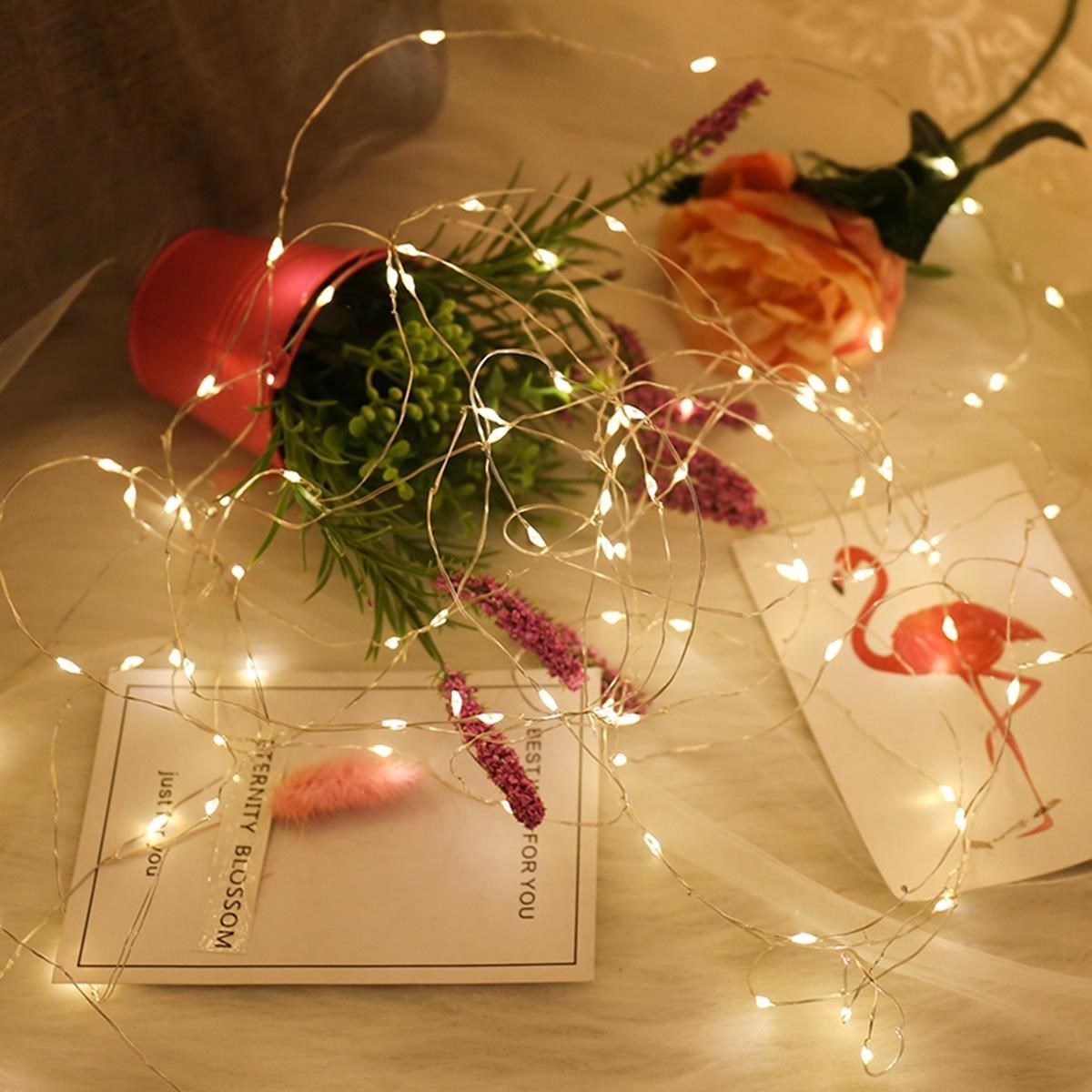 Fairy LED String Light 5M (Warm White) Battery-Powered Strip