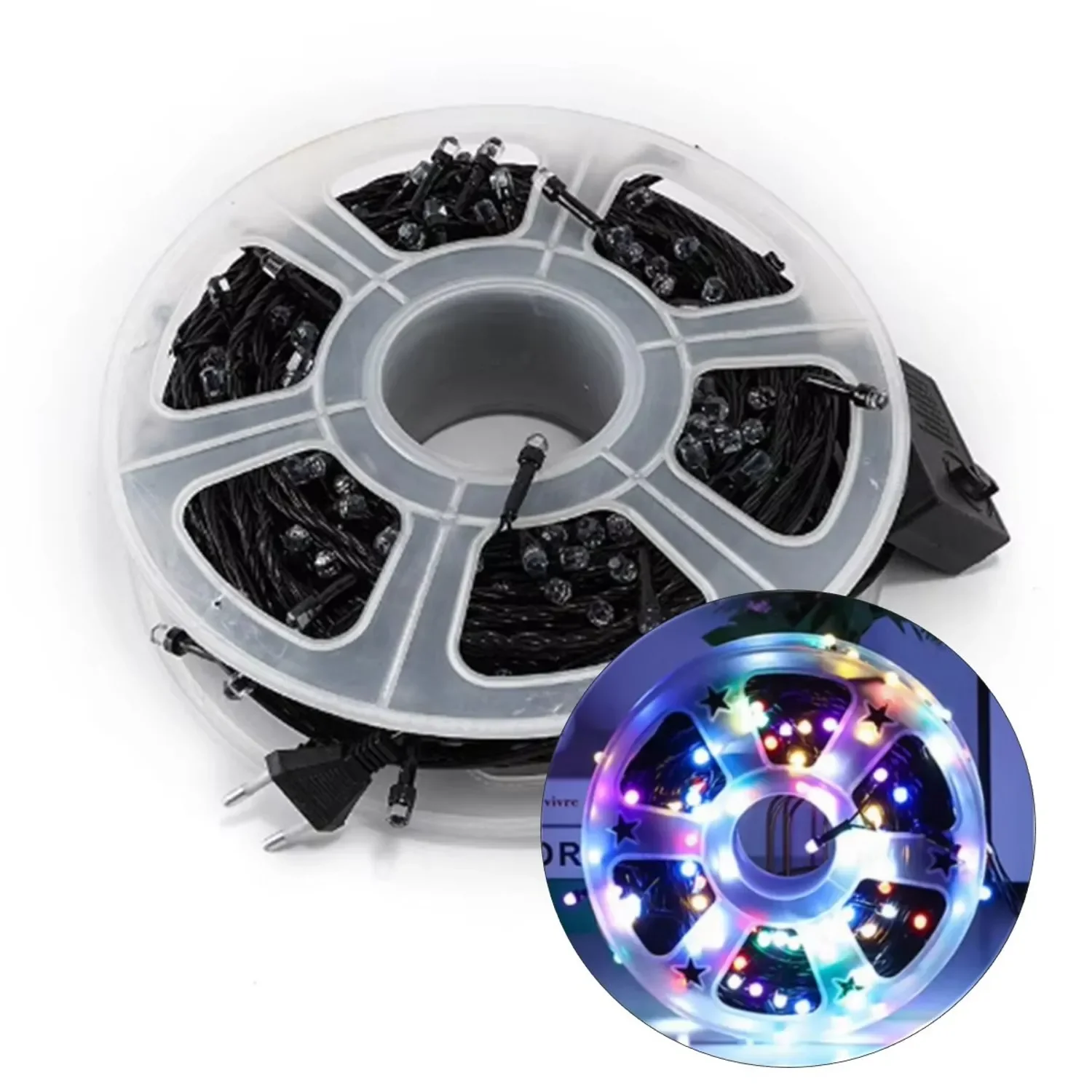 Colorful VIP Professional 25M RGB LED Light 220V Plug