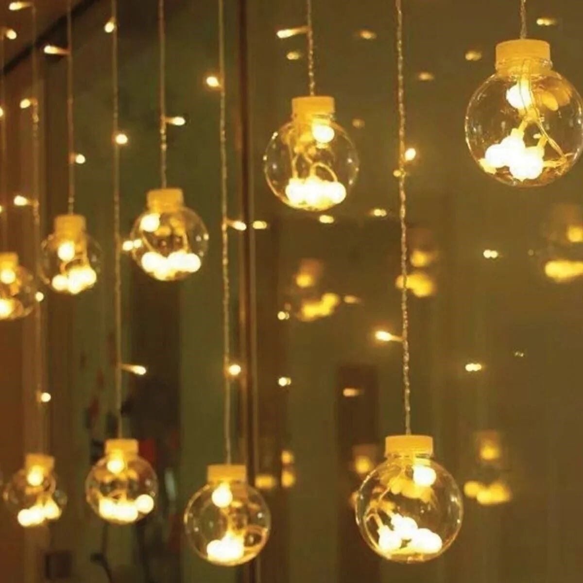 10-Strand Remote Control Decorative Ball Mini LED Daylight C