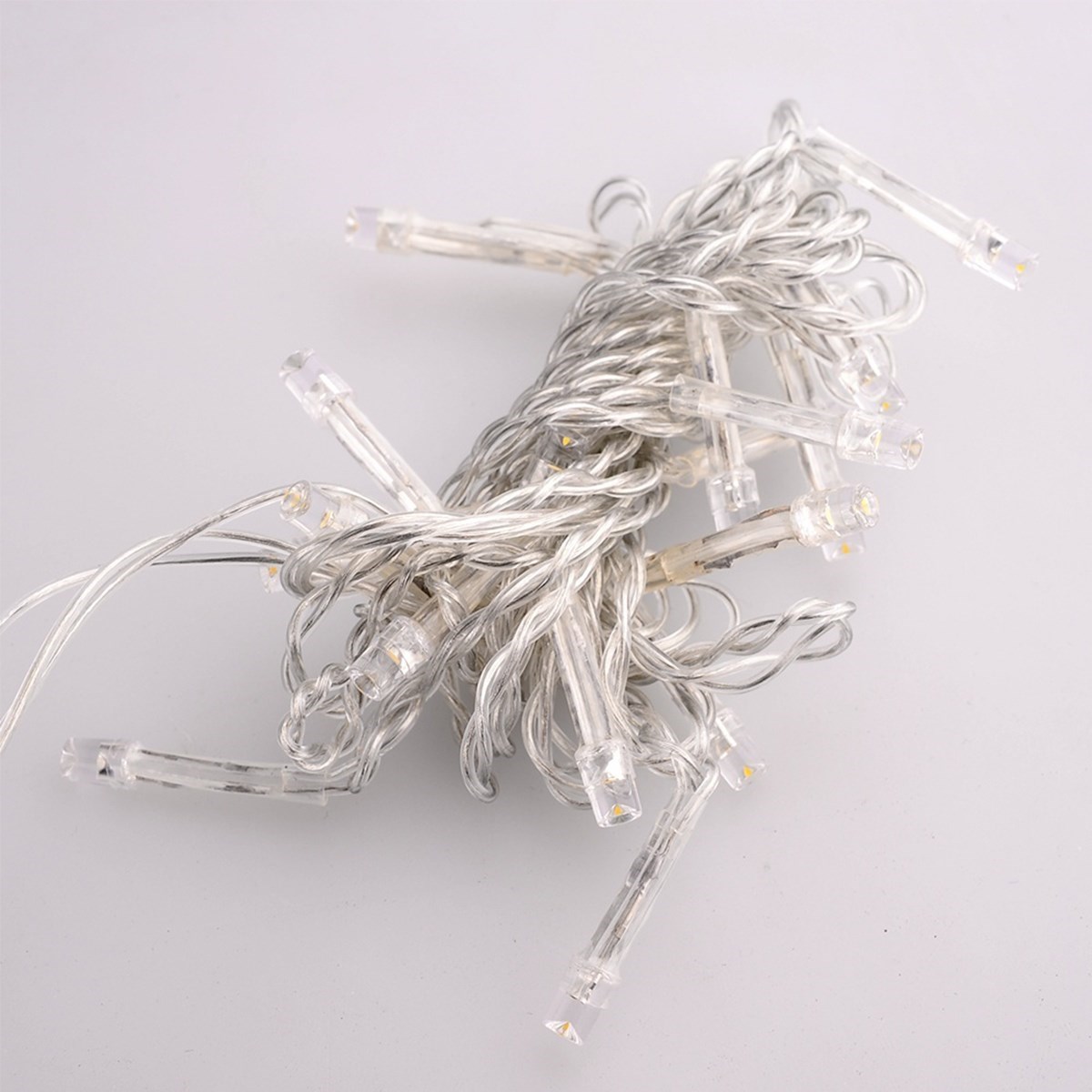 100 Ledli 8 Fonksiyonlu 10 Metre Led Aydınlatma Dekor Lambası (beyaz) (5563) #2