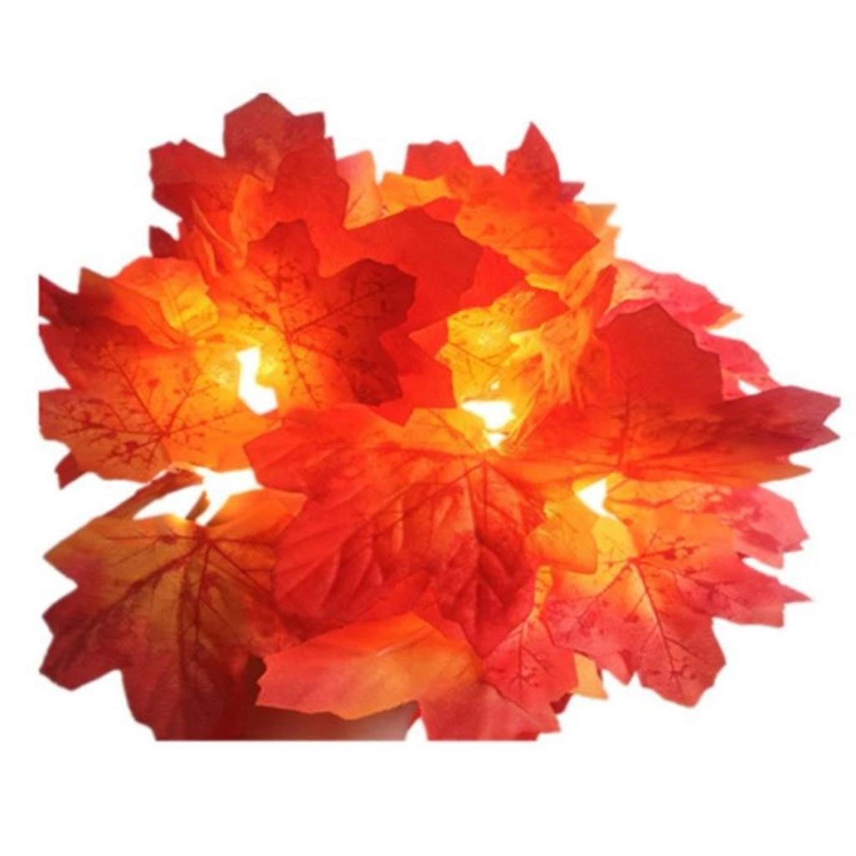 Herbst-Konzept dekorative Blattmuster LED-Streifennachtlampe (5563) #5