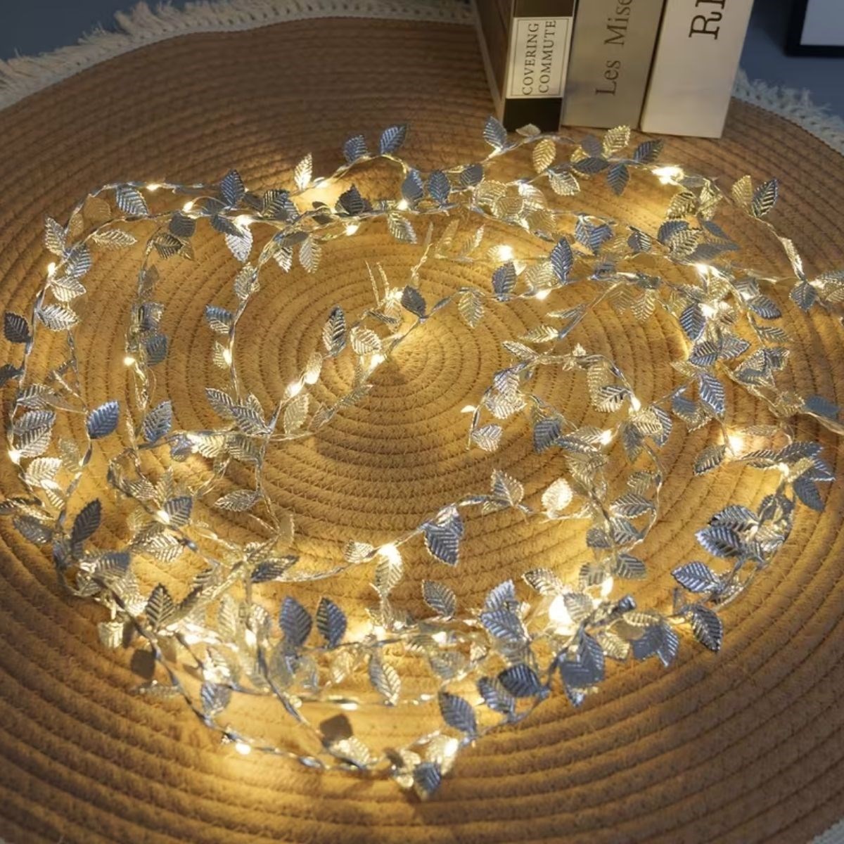 3 Meter Silver Tinsel LED String Light – Decorative Ambient