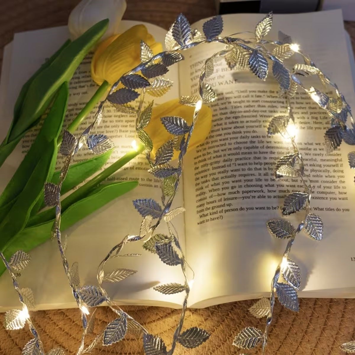 3 Meter Vergoldete Silber LED-Licht – Dekorative Beleuchtung und Weihnachtsbeleuchtung (5563) #3