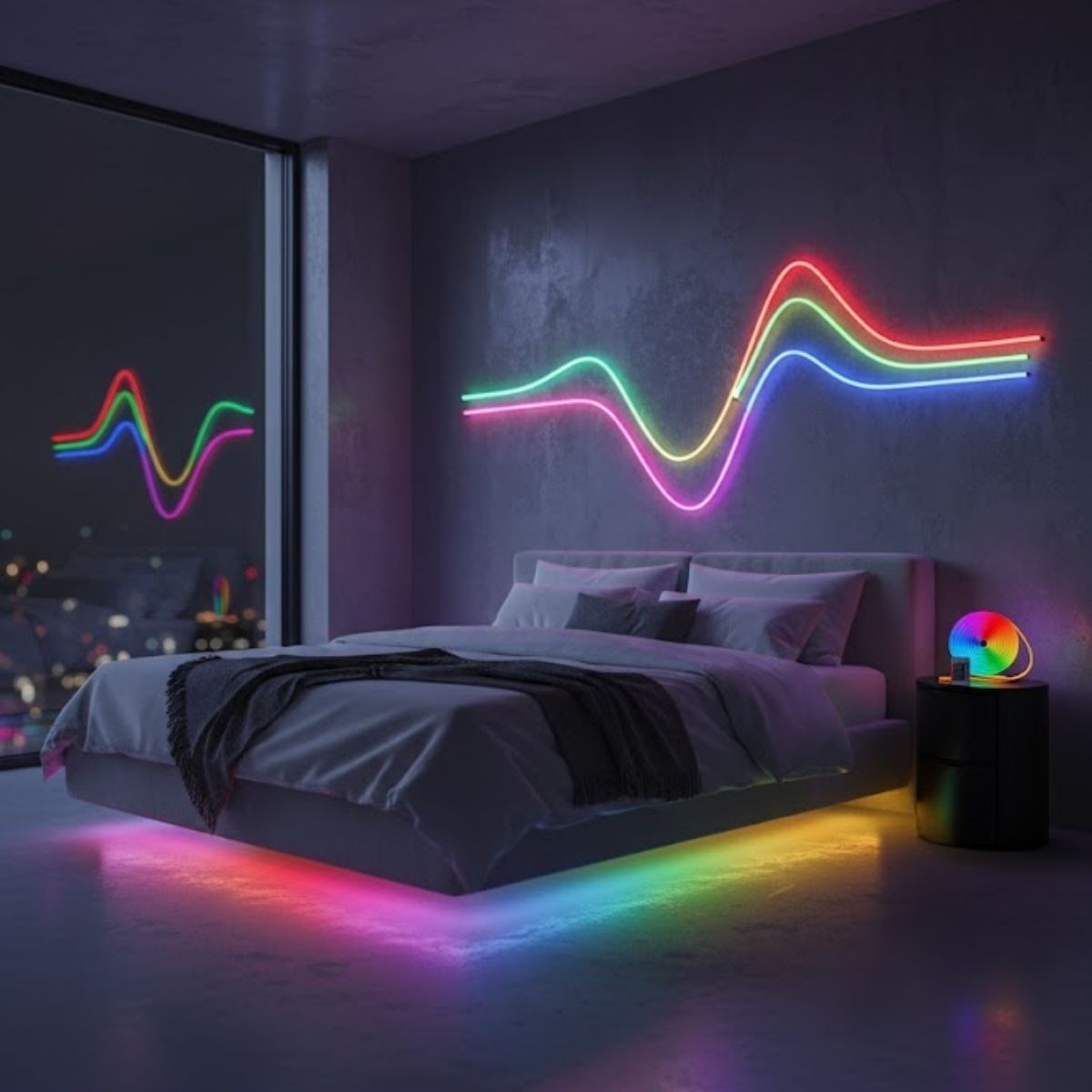 3 Meter Neon LED Licht – Flexible dekorative Ambientebeleuchtung (5563) #2