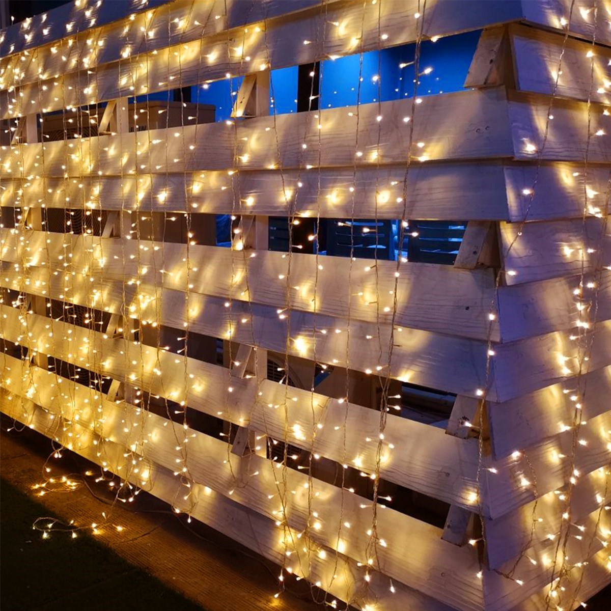 2x2 Metre 320 Led 8 Fonskiyonlu Dekoratif Led Günışığı Perde (5563) #5