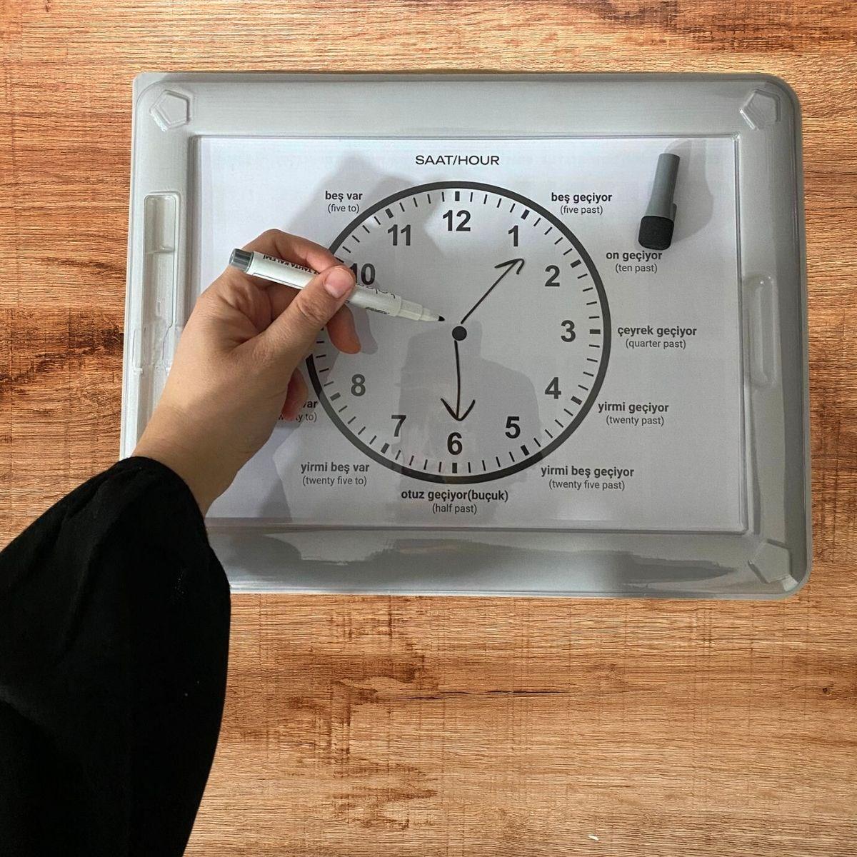 Educational Magic Activity Board with Pen & Eraser Gift (5563) #4