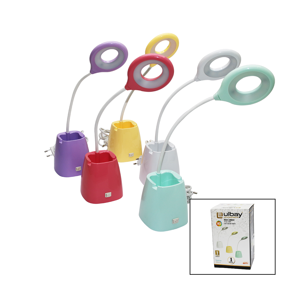 LED Desk Lamp with Pen Holder (5563)
