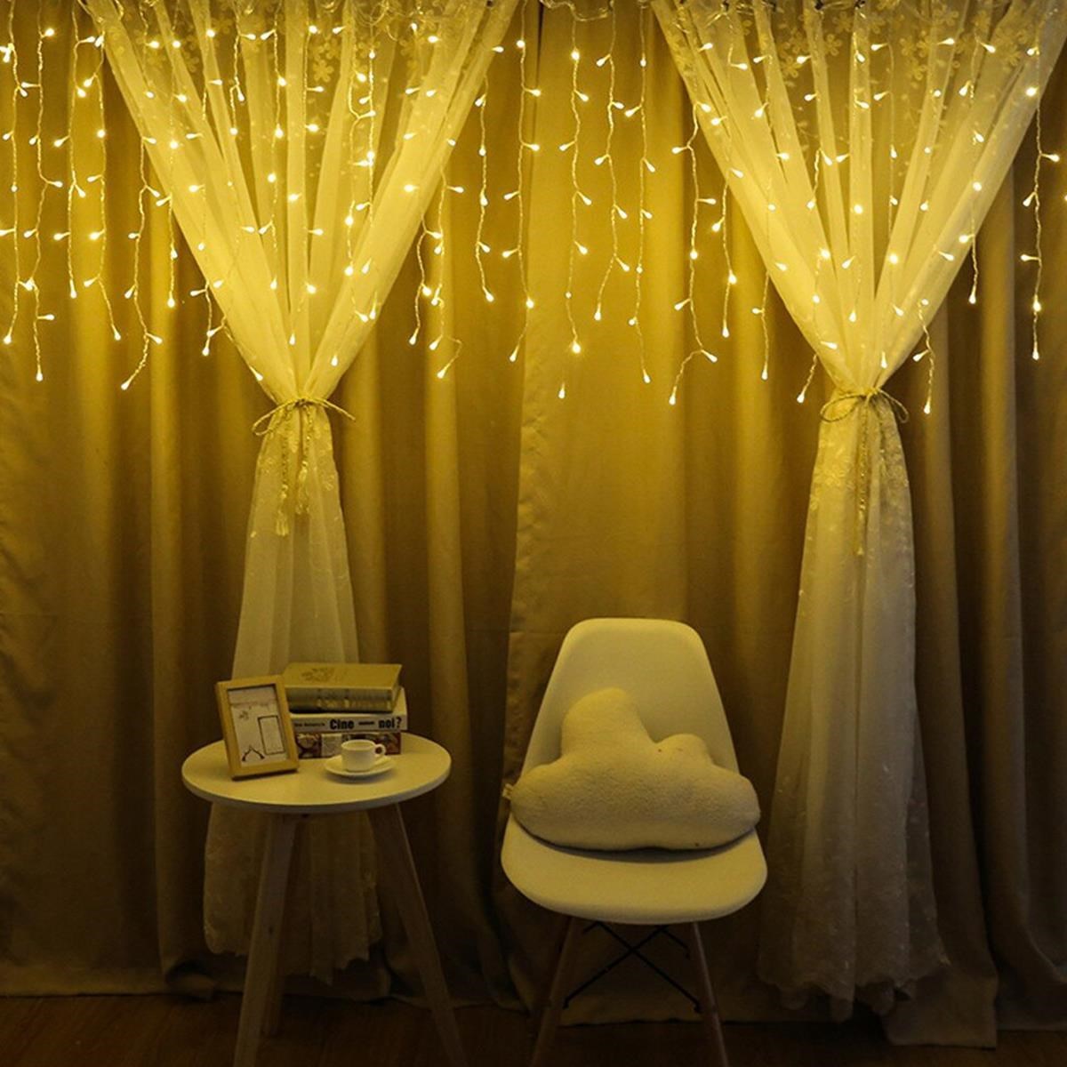 8-Function 16-Strand Curtain LED 3 x 1 (Daylight) (5563) #2