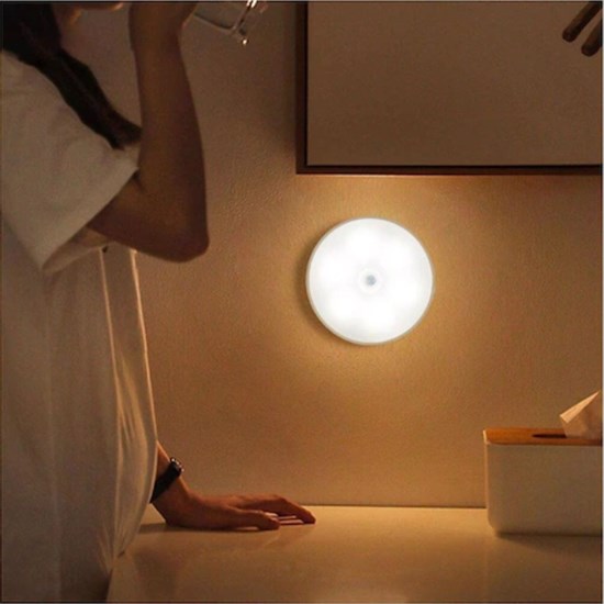 Motion Sensor Magnetic Adhesive LED Spot Light for Cabinets (5563) #4